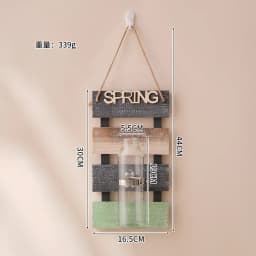 New Glass Vase Home Decorations Nordic Wall Hanging Plant Pot Decoration Living Room Decor Flower Accessories