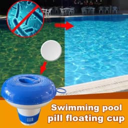 Chlorine Dispenser For Pool Cleaning Tablets Pool Floating Dispenser Pool Floater Chlorine Dispenser Adjustable Control Pool &
