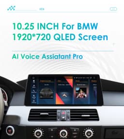 10.25 Android 13 Autoradio For BMW 5 Series E60 E61 CCC CIC 2005-2010 Multimedia Player 4G Carplay 2din Car radio GPS Stereo RDS