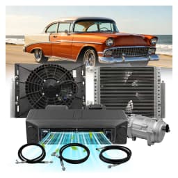 Treeligo Universal 12V Air Conditioner Underdash Electric Heat Cooling AC Unit Fit Car Automotive SUV Truck Camper Van Boat New