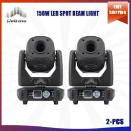 No Tax 1-12Pcs Hot Selling LED 150W Beam Spot Moving Head 3 Or 8 Prisms For DMX512 Disco Party Dj Wedding Christmas Stage Light