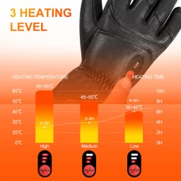 Savoir Heat Skiing Gloves Riding Skiing Fishing Hunting Outdoor Sports Rechargeable Electric Heated Gloves Winter Warmer Battery