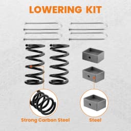 3" / 4" Coil Spring Lowering Kit For Chevy S10 GMC S15 Sonoma Jimmy 1982-04