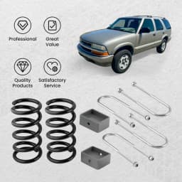 3" / 4" Coil Spring Lowering Kit For Chevy S10 GMC S15 Sonoma Jimmy 1982-04