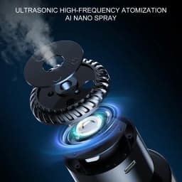 Car Electric Air Diffuser Aroma Car Diffuser Humidifier Mist Aromatherapy Car Air Freshener Perfume Fragrance Car Accessories
