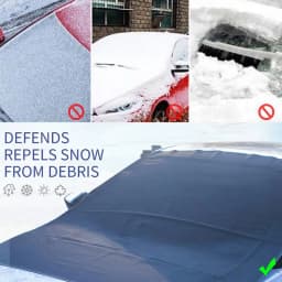 Car Windshield Cover Auto Shade Front Windshield 69x49 Inch Windshield Cover For Ice And Snow Windshield Snow Cover Winter