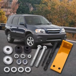 Rear Passenger Right Shock Rust Repair Kit For Ford Escape 2001-2012 for Mazda Tribute 2001-2011 for Mercury Mariner 2005-2011