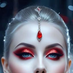 Stonefans Red Forehead Chain for Women Indian Jewelry Wedding Fashion Bride Crystal Headpiece New Headband Hair Accessories 2023