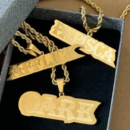 Stainless Steel Custom Name Necklace Personalized Hip Hop Letter Pendant Necklaces For Women Men Party Anniversary Gift Jewelry