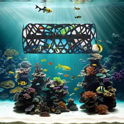Aquarium Betta Tunnel Hollow Tunnel Swim Tube For Betta Decorative Space Saving Betta Hammock Fish Tank Accessories For Hiding