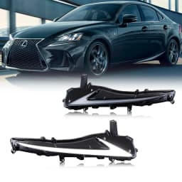 LED Daytime Running Light Kit for Lexus IS250 IS200t IS350 ISF IS300 2014-2016 Sequential Turn Signal DRL Assembly