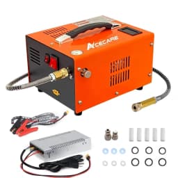 ACECARE 110V/12V DC PCP 4500Psi 300Bar Compressor Portable High Pressure Compressor PCP Diving Tank