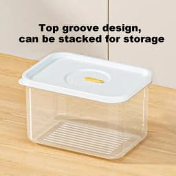 Meat Storage Containers Lunch Meat Saver Clear Lunch Meat Saver Airtight Fridge Cheese Keeper Box For Fruits Vegetables Meat