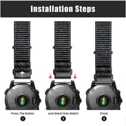 26mm 22mm Soft Nylon Quick Release Strap Wristband For Garmin Fenix 8 5x 5Plus 6x 6Pro 7 7x Epix 3 Instinct Watch Band Bracelet