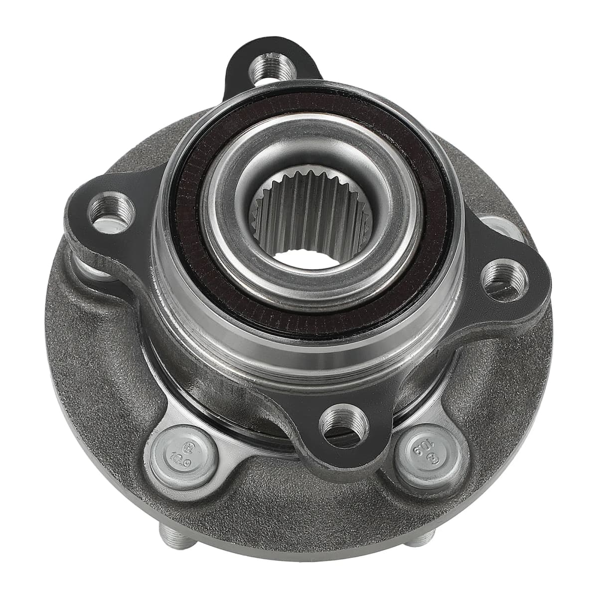 Front/Rear Wheel Bearing and Hub Assembly with ABS & 5-Lug For Ford Fusion 2013-2020 For Lincoln MKZ 2013-2014