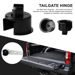 2pcs Rear Right Tailgate Hinge Pivot Insert Bushing Fits Toyota Tundra 2007-Up 66110-0C020