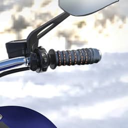 Motorcycle Handlebar Wrap Non-Slip PU Cycling Handle Wraps Anti Slip Wear Resistant Road Cycling End Plugs For Comfortable Ride