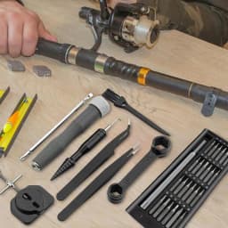 Fishing Reel Maintenance Kit Multipurpose Fishing Tool Set Cleaning Maintenance Tool Portable Maintenance Repair Tool Fishing
