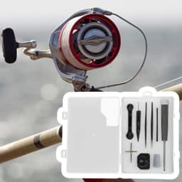 Fishing Reel Maintenance Kit Multipurpose Fishing Tool Set Cleaning Maintenance Tool Portable Maintenance Repair Tool Fishing