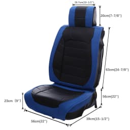 For Honda Pilot 2007-2021 5-Seat Car Seat Covers Full Set Leather Deluxe Cushion Front Rear Seat Back Cushion Pad Mat Backrest