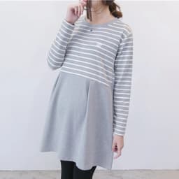 Spring and Autumn Maternity Dress Sweet Casual Loose Straight Clothes for Pregnant Women Elegant Long Sleeve Maternity Dress F5
