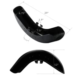 Front Fender For Harley Touring Street Glide 2014-2023 Road Glide 2015-2023 Motorcycle