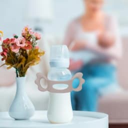 Baby Bottle Handles Safety Grip Silicone Bottle Handles for Hegen Bottle and Other Dia 6-7cm Wide-Neck Bottle Holder