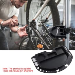 Socket Organizer Tray Soldering Mat Multi Partition Work Tray Holder Plate For Workshop Tools And Parts Bike Work Stand Only