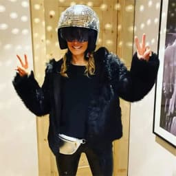 Disco Ball Helmets Disco Decor Helmets With Retractable Visor Classic Disco Mirror Glitter Ball Helmets For Men & Women
