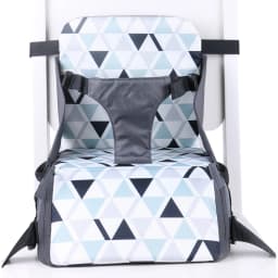Portable Baby Kids Children Booster Seats Cushion Highchair Adjustable Securing Straps Toddler Booster Seat for Dining Tables