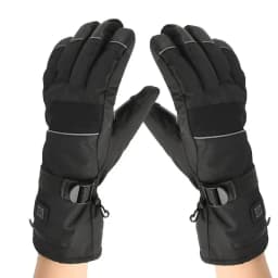 Heated Gloves For Winter Skiing Heating Thermal Gloves Rechargeable Cycling Thermal Mitten 3 Gear Adjustable Full Finger Glove