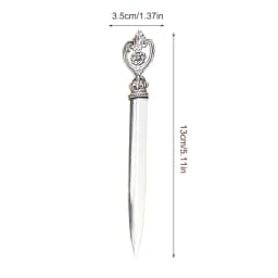 Metal Retro Utility Knives Mini Portable Paper Cutter Zinc Alloy Letter Envelope Opener Express Box Cutter Students Supplies