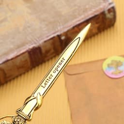 Metal Retro Utility Knives Mini Portable Paper Cutter Zinc Alloy Letter Envelope Opener Express Box Cutter Students Supplies