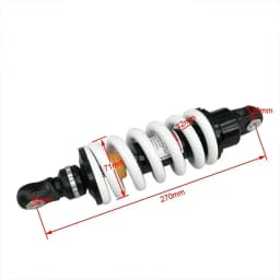 270mm 10.5" Rear Shock Absorber Dirt Pit Bike ATV50/70/110/125/140/150/160cc For Kawasaki KLX110 Apollo