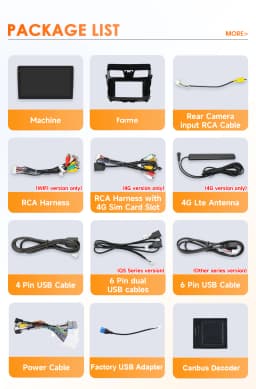 Hizpo Android 14 For Nissan Teana3 Altima 2013 - 2018 Auto 4G Carplay Multimedia Video Player DSP GPS Radio Navigation WIFI BT