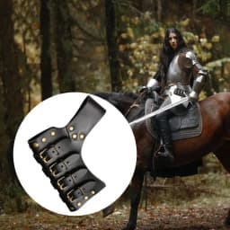 Medieval Leather Belt Medieval Knight Accessories Belt Costume Rapier Leather Case Storage Sleeve Cover Holster Pirate Cosplay