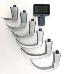 3.5' HD Touch Screen Anesthesia Digital Video Laryngoscope 6 Sizes Reusable Sterilizable Blades Optional