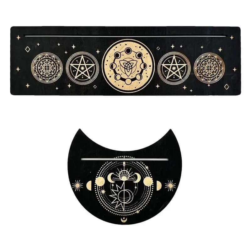 Tarot Holder Stand Wood Tarot Deck Display Holder Divination Stand Decorative Tarot Reading Accessories Tarot Gifts For Friends