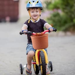 Scooter Basket For Kids Children Bicycle Front Basket For Bike Children's Scooter Storage Basket Cycle Handlebar Carrier Basket