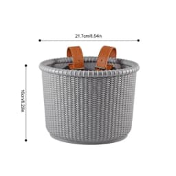 Scooter Basket For Kids Children Bicycle Front Basket For Bike Children's Scooter Storage Basket Cycle Handlebar Carrier Basket