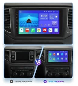 Hizpo 7862 Car Radio Android Auto For VW Volkswagen MQB Polo Plus/T-Cross/Zoals T-Kruis/T- Roc Carplay Multimedia Player Stereo