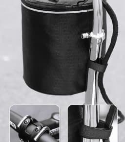Large Bicycle Front Basket Bag Pet Dog Bag Detachable Waterproof Cover Basket For E-bike Scooter Universal