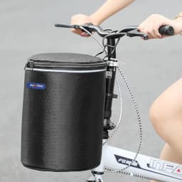 Large Bicycle Front Basket Bag Pet Dog Bag Detachable Waterproof Cover Basket For E-bike Scooter Universal