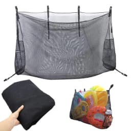 Super Large Pool Float Organizer Storage Bag Heavy Duty Adjustable Net For Toys Pool Float Inflatable Toy Storage Bags Organizer