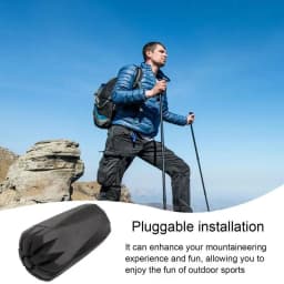 Walking Stick Tips Non-slip Rubber Tips For Hiking Poles 11mm Wear Resisting Shock Absorbing Hiking Walking Sticks Caps Ends
