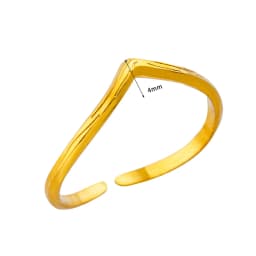 316L Stainless Steel Ring for Women Gold Color Rings Female Design Aesthetic Wedding Jewelry Trendy Accessories Birthday Gifts