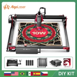 AlgoLaser Offline Connection Laser Engraver Cutter For Bigginner12000mm/Min 10W DIY Woodworking Laser Engraving Cutting Machine