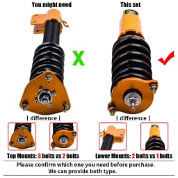 24 Way Adjustable Damper Coilovers Suspension for Subaru Legacy 2000-2004 Sedan