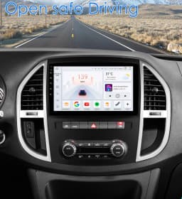 OSSURET Android Car Radio for Mercedes Benz Vito W447 2014 - 2021 Carplay Car Multimedia Player GPS 2din Auto Audio Screen 7862