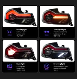AKD Tail Lamp for BMW F22 F23 F87 LED Tail Light 2014-2019 M2C 220i 225i Rear Fog Brake Turn Signal Automotive Accessories